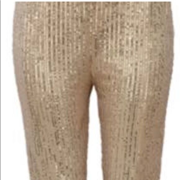 Sequin Pinstripe Joggers - Picture 5 of 5